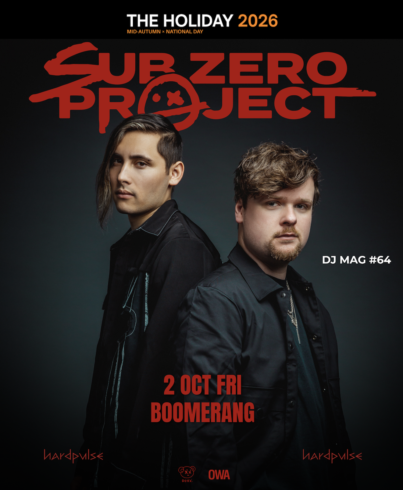 Sub Zero Project · THE HOLIDAY · 活动海报